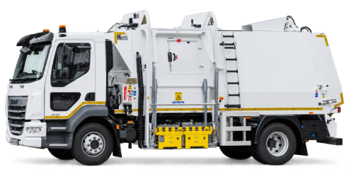 Macrinse refuse collection truck